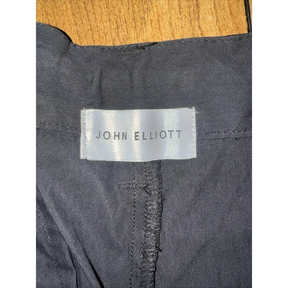 John Elliott Black Pants 32x30 Cotton Nylon Mix